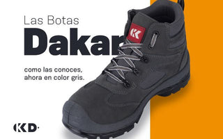 Las Botas DAKAR como las conoces, ahora en color gris
