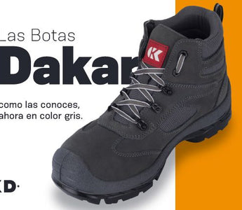 Las Botas DAKAR como las conoces, ahora en color gris