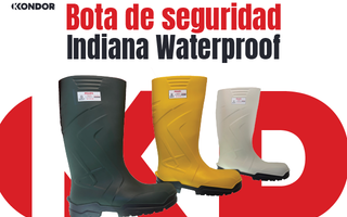 Indiana Waterproof: La bota que redefine la ligereza en la seguridad industrial