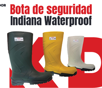 Indiana Waterproof: La bota que redefine la ligereza en la seguridad industrial