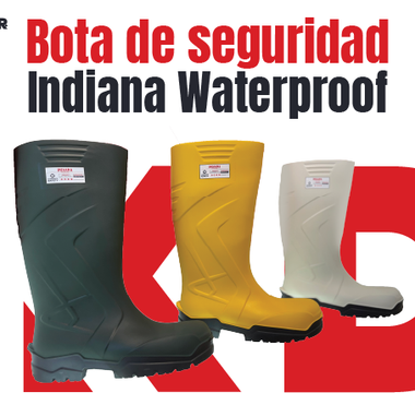 Indiana Waterproof: La bota que redefine la ligereza en la seguridad industrial