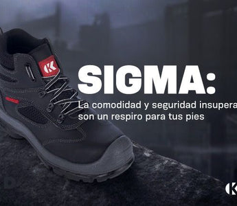 SIGMA La comodidad y seguridad insuperable son un respiro para tus pies
