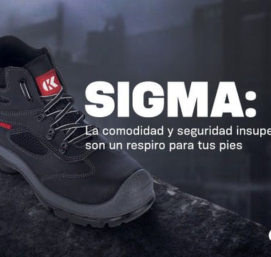 SIGMA La comodidad y seguridad insuperable son un respiro para tus pies