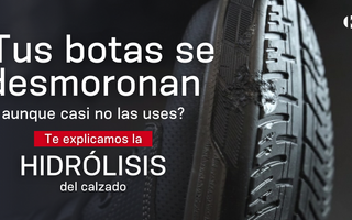 ¿Tus botas “se desmoronan” aunque casi no las uses? Te explicamos la hidrólisis del calzado