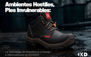 Ambientes Hostiles, Pies Invulnerables: La Tecnología de Resistencia a Grasas e Hidrocarburos de KONDOR