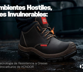 Ambientes Hostiles, Pies Invulnerables: La Tecnología de Resistencia a Grasas e Hidrocarburos de KONDOR