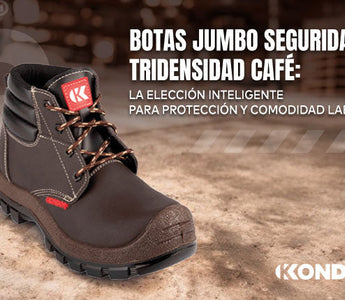 Botas Jumbo Seguridad Tridensidad Café: La Elección Inteligente para Protección y Comodidad Laboral