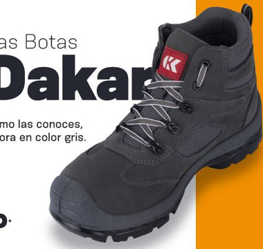 Las Botas DAKAR como las conoces, ahora en color gris