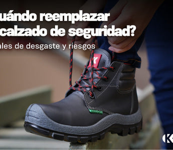 ¿Cuándo reemplazar tu calzado de seguridad? Señales de desgaste y riesgos