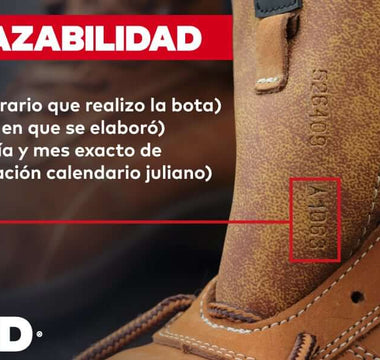Imagen trazabilidad del calzado