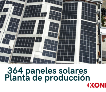 Imagen panales solares de la planta calzado kondor