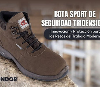 Bota Sport de Seguridad Tridensidad: Innovación y Protección para los Retos del Trabajo Moderno
