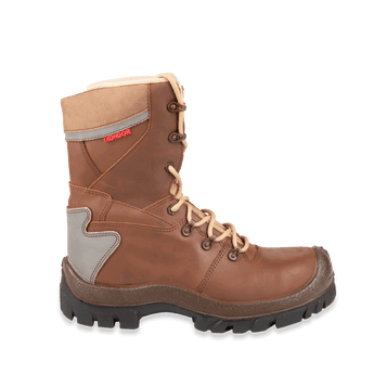 Bota Alta Minero Seg Tridensidad PU Caucho Blindada