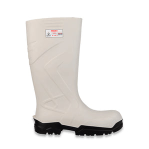 Bota Seguridad Indiana Waterproof Blanco Inyectado